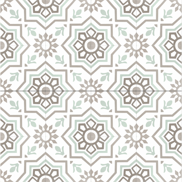 zementfliesen-kaufen-verlegen-ventano-maurisch-jugendstil-weiss-gruen-beige-eckiges-blumenmuster-ventano-015D