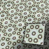 Zementfliesen antik, historischer Baustoff | Retro-Fliesen | Dekor | Muster S004-a | Ventano