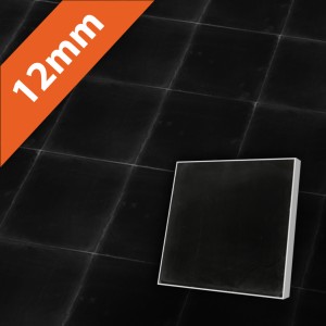 Zementfliese 20x20 cm Schwarz - antiker Baustoff