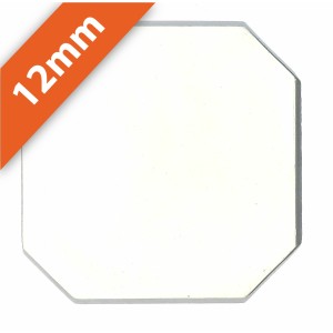Oktagon Fliese Weiß Reinweiß 15x15 cm - antiker Baustoff