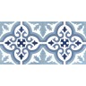 Zementflliesen blau Jugendstil V15-034-A_5-1