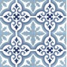 Zementflliesen blau Jugendstil V15-034-A_5