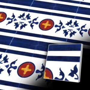 Zementfliesen | Retro-Fliesen | Historisch | Muster V20B1-033-B | Ventano Zementfliesen antik, historischer Baustoff | Retro-Fliesen | Historisch | MusterV20B1-033-B | Ventano